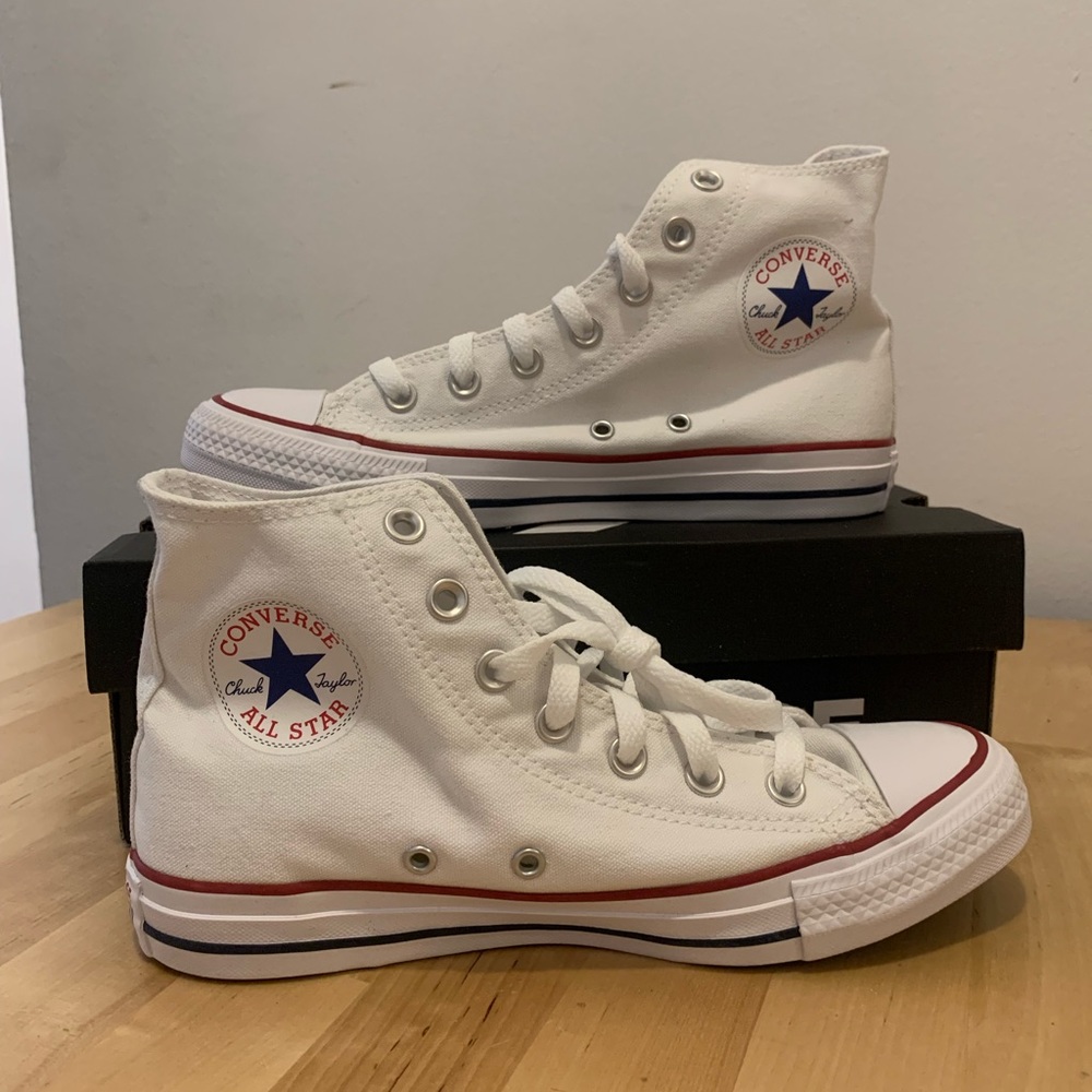 **BRAND NEW** Converse White High Tops